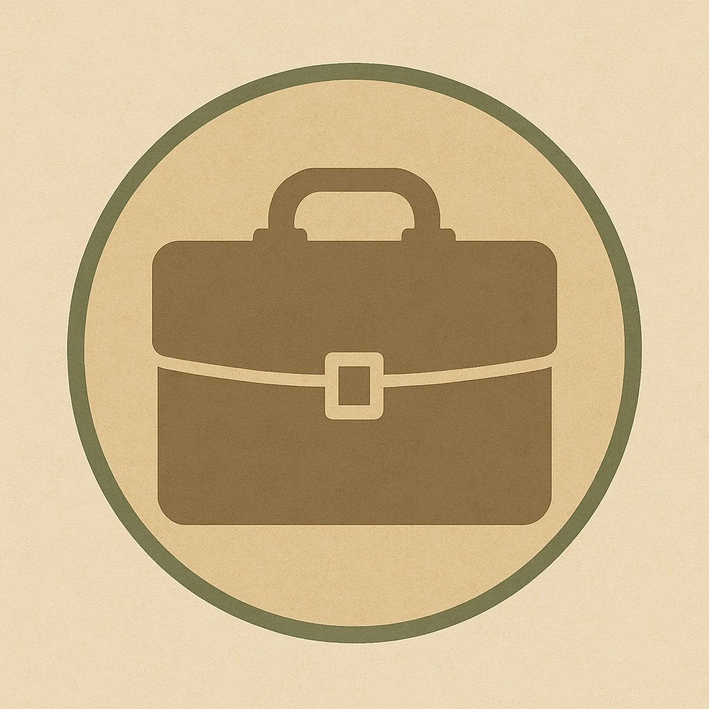 Briefcase symbol for Services